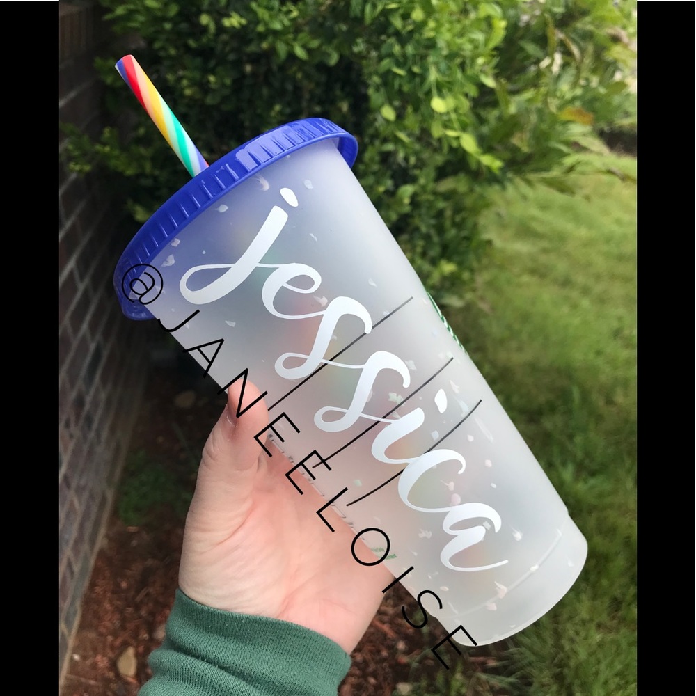 🎉Host Pick- Custom Name Confetti Cup
